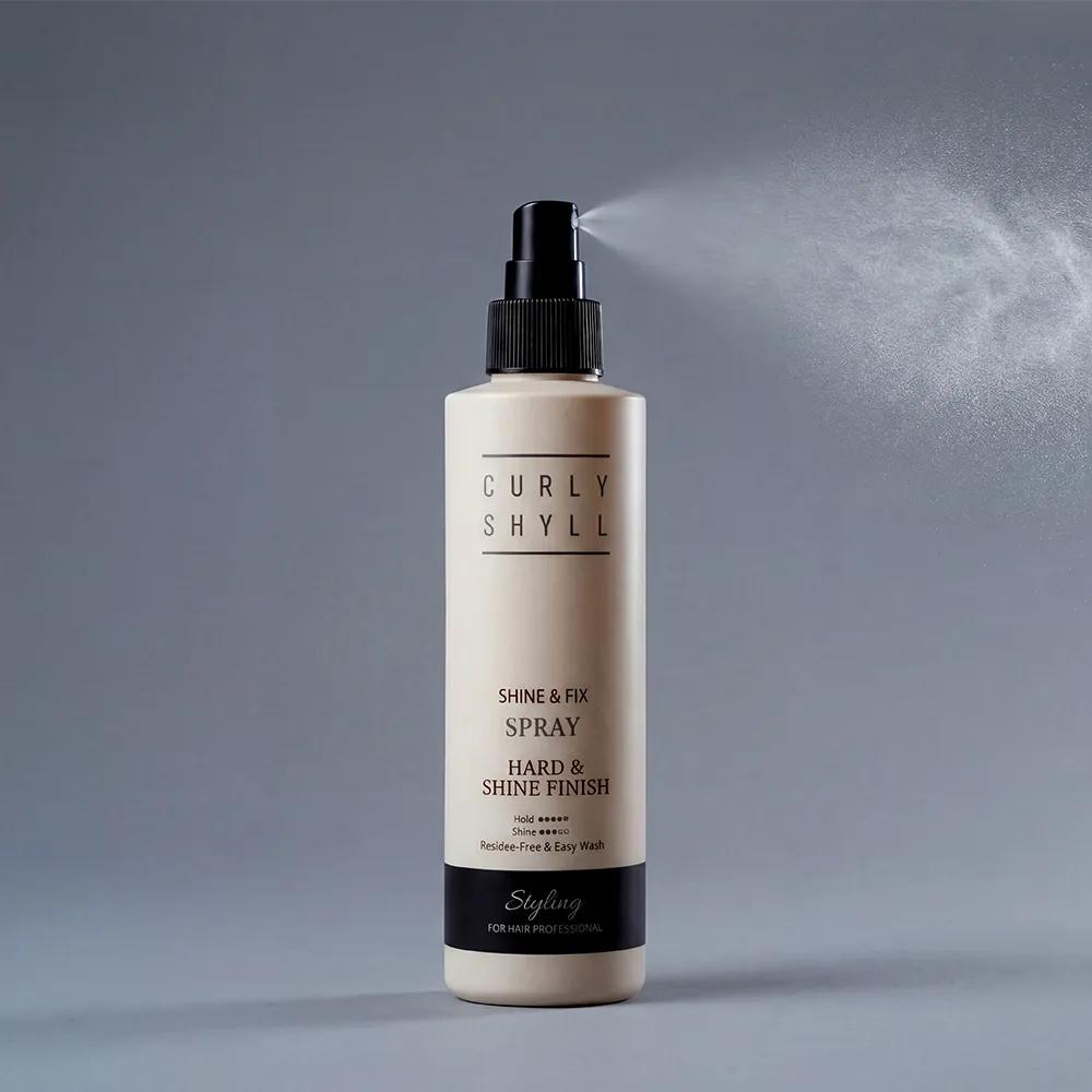 Curly Shyll Shine & Fix Spray Hard & Shine Finish 240ml