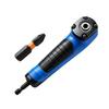 90 Degree Screwdriver Adapter for Narrow Access, Magnetic Bit Support with Steel Body and Grip Section for Cabinet Installation and Appliance Repair