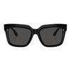 Burberry Logo Irregular Frame Sunglasses Unisex Sunglasses Black OBE4419F-300187