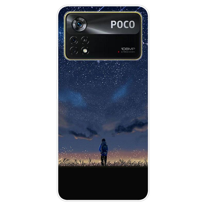 For Xiaomi Poco X4 Pro 5G PocoX4 Pro 5G Case Soft Silicone Back Cover Cartoon Phone Case Fashion