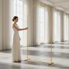 10 Sets Curved Arch Arch Frame Sturdy Metal Backdrop Arch Curved Arch Backdrop Stand Modern Look Event Decor for Ceremony