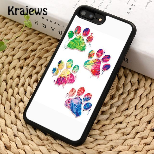 Krajews Funny Paws Soft Phone Case Cover For iPhone 17 Air 16 15 14 plus 11 12 13 pro max coque Shell Fundas