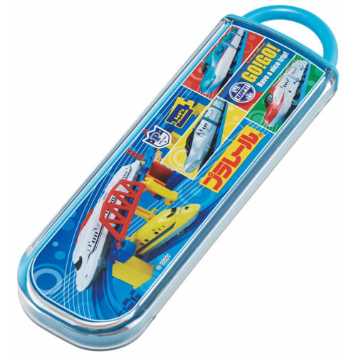 Skater Chopsticks and Spoon Set for Plarail 21 CCA1, Made in Japan