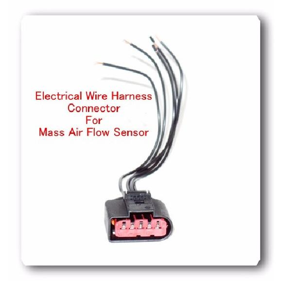 Pigtail Electrical Connector For Mass Air FlowFits:A6 2000 A8 2000-2003 V8 4.2L