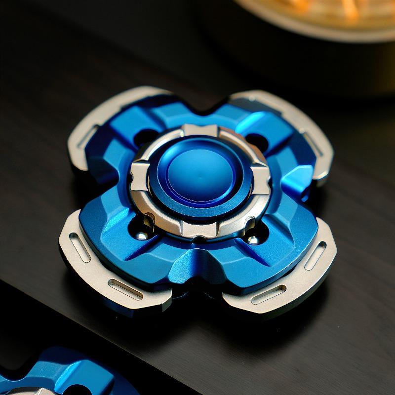 Armor Apen Fidget Spinner Roller Stainless Steel Metal Rotating Hand Spinning Top Tip Edc Stress Easing Sensory Toy Anti Anxiety
