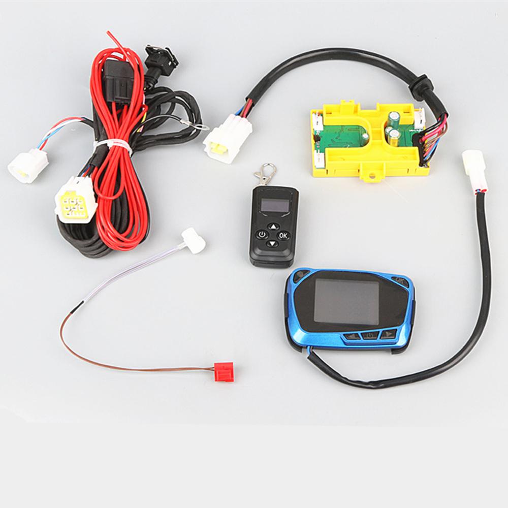 

12V 5 кВт Переключатель+Плата управления Материнская плата+Пульт управления+Комплект жгута проводов с датчиком