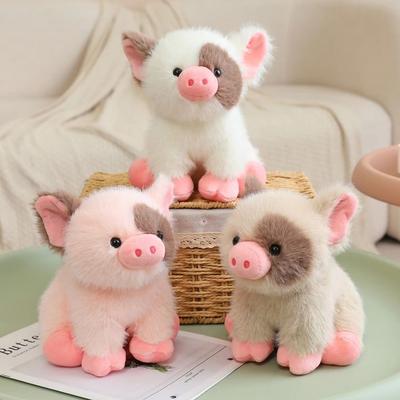 Stuffed Animals Piglet Plush Toy Simulation Piggy Soft Dolls Pig Stuffed Doll  Birthday Presents