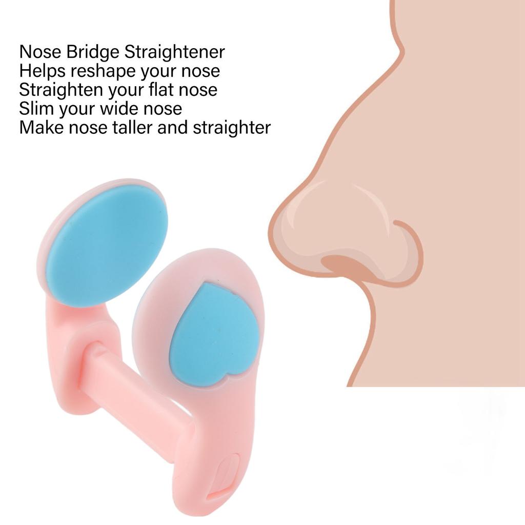 ABS Silicone Nose Shaper Up Lifting Clip Ergonomic Nose Bridge Straightener Corrector Beauty Tool