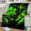 Flannel Blanket Dragon Ball! Print Warm Soft for Bedrooms, Sofas, Beds, Chairs, Picnics, Travel