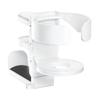 Cup Holder Black Headphone Hanger Efficient Organization Multi-Functional Use Versatile Compatibility Secure Grip
