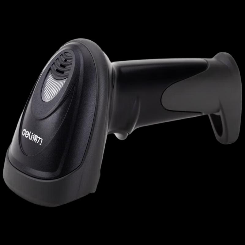Deli 14883 Wired Barcode and QR Code Scanner