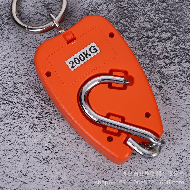 Portable 200kg Electronic Hanging Scale - Handheld Hook for Industrial and Grain Weighing