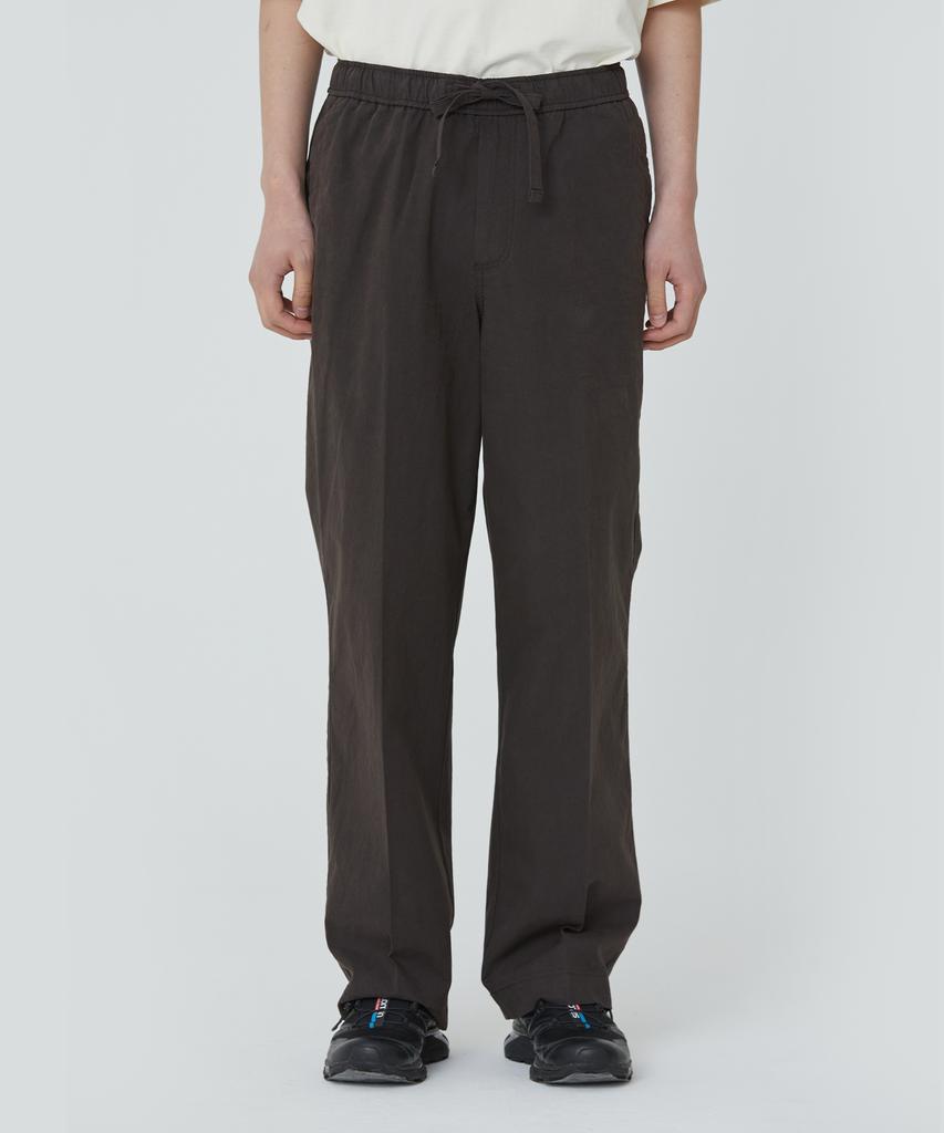 PUBLICFIGURE Cotton Paper Easy Pants_Charcoal