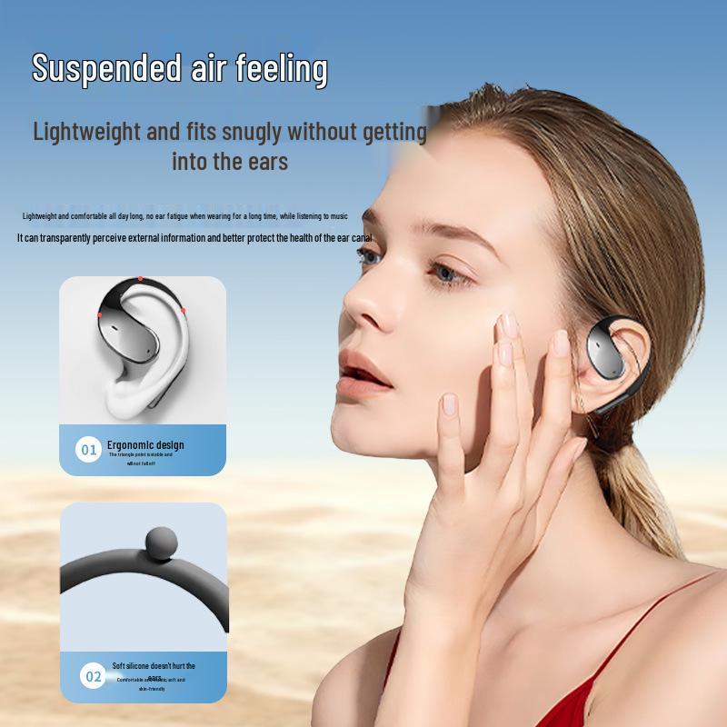 2025 Hanging Ear E11S Smart AI TWS Non-in-ear Real-time Translation Wireless Bluetooth Earbuds