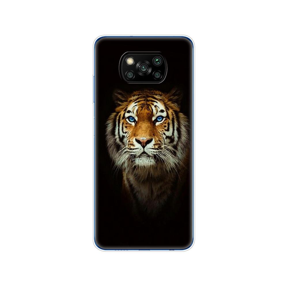 Für Xiaomi Poco X3 NFC-Hülle, weiche Silikonrückseite, für POCO X3 Pro-Hülle, TPU-Stoßfänger für Poco X 3 PocoX3 NFC 6,67 Zoll globale Telefonabdeckung