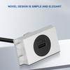 Waterproof USB C Panel Mount Cable Plug And Play Support Fast Charging &Data Transmission For Various Electronics