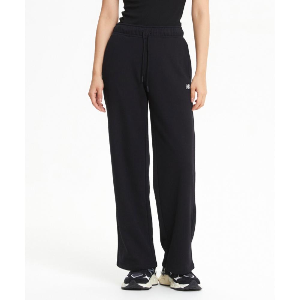 

New Balance Nbmle4w902 Women Essential Brushed Wide Pants Black (19)BLACK/XS(065)
