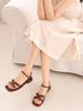 Florida Studio Everyday Kotor H-Line Strap Sandals Brown Ed2655