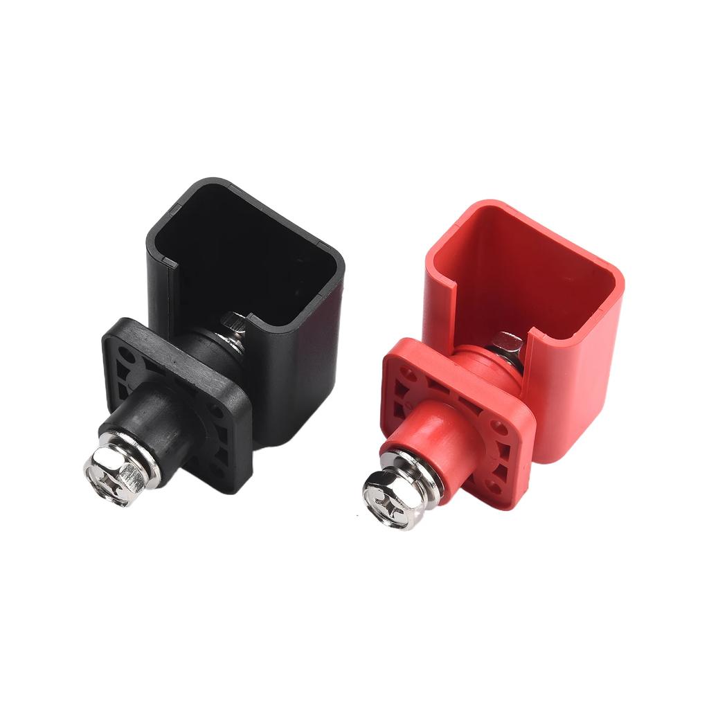 2pc 200A Terminal Block Energy Storage Terminal Battery Connector DC500V Wall-mounted Battery Storage Terminal Post Accessories