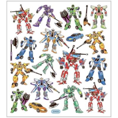 Sticker Sheet - Creotime - Transformers - Multicolor - 16.5 X 15 Cm - 19 Pieces