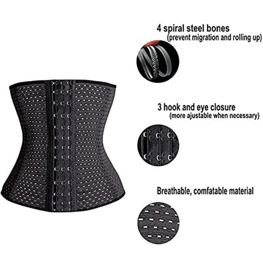 Women Slim Waist Trainer Tummy Girdle Belt Cincher Underbust Body Shaper Corset Waist Training Shapewear Underbust Slimming Girdle