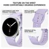 Original Strap For Samsung Galaxy Watch 8 40mm/44mm Silicone Smart Watch Sport Bracelet Correa Galaxy Watch8 Classic 46mm Band