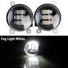 2 X Angel Eye LED Fog Light DRL For Volkswagen VW Scirocco 3/III 2008-2014 Canbus Car Front Fog Daytime Running Lamp Assembly