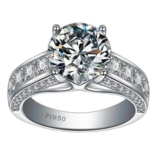 

Hoyon натуральный 2 карата муассанит кольцо для мужчин ювелирные изделия однотонные S925 серебряный цвет настоящая платина драгоценный камень Anillos Bizuteria вечерние Resizable