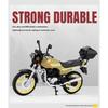 1/12 Honda GB125T Alloy Die-cast Motorcycle Model with Display Base Simulation Sound and Light Desktop Ornament Rubber Tire Gift