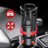 Cupholder™ Car Cup and Bottle Holder with Phone and Tablet Holder, 360° Adjustable and Stable, Mounts in the Car Cup Holder - Black