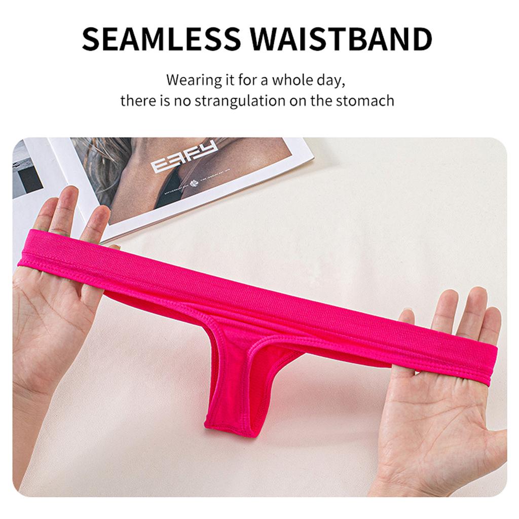 Low Waist Sexy Women Panties, Low Rise Thong Panties, Seamless T Back Women's Underwear #JS001