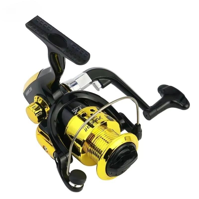 New Electroplating Head Fishing Reel Swivel Wheel Bearing 5.5:1 Gear Ratio Fishing Reel Swivel Wheel Fishing Gear Suitable for Various Sea Areas