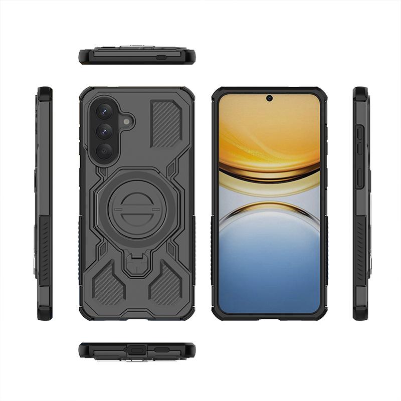 Armor Accessories Case for Samsung Galaxy A57 A17 5G S26 Ultra A37 A56 A16 A36 S25 FE S26 Plus Portable Magnetic Ring Holder