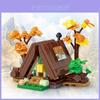 Jeu de Blocs de Construction Maison Triangle Pour Enfants Abs Mini Set de Construction Jeu Créatif Diy