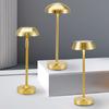 LED Touch Table Light Rechargeable Portable Desk Lamp Stepless Dimmable Creative Night Light for Restaurant Bedroom Patio