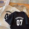 Korean Style Boys' Short Sleeve T-shirt - Summer 2024 Pure Cotton Toddler Top
