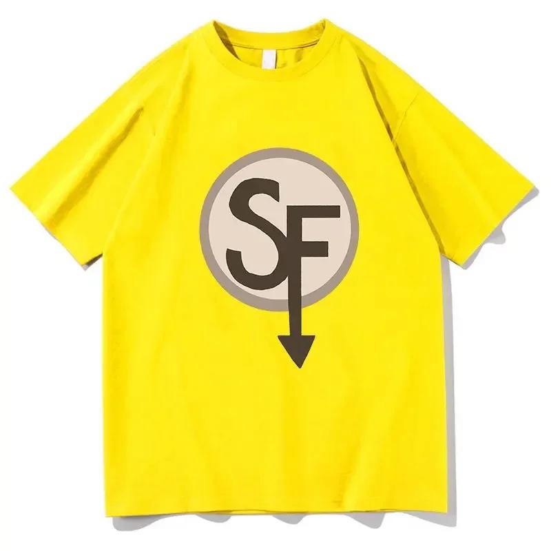 Letní Sally Face Dívčí Potisk Tričko Dámské Kawaii Tričko Harajuku Tričko Bavlněná Tílka Goth Grafická Trička Doprava Zdarma