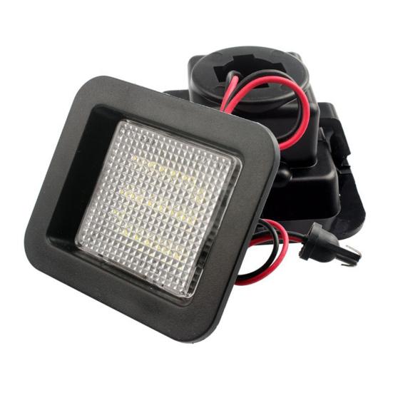 2Pcs LED License Plate Lights Super Bright High Lumens IP68 Waterproof Universal Simple Installation License Plate Lights Tag Lamps