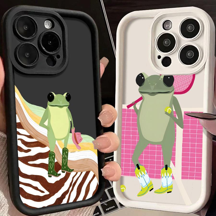 Phone Cover Case for iPhone 17 Pro Max 15 Plus 14 Air 16 13 17e 12 Pro 11 Fashion And Trends Frog
