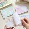 Kawai Stationery Creative Cartoon Cute Sticky Note Ins High Looking Little Milk Dog Tear Off Non Student Message Book Memo Pad