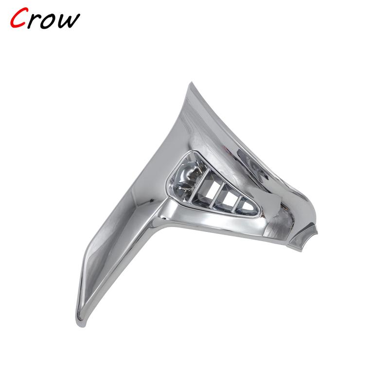 Chrome Triangle Cove For Honda GoldWing GL 1800 GL1800 2001-2011 Chrome Left Right Motorcycle Parts Modified accessories