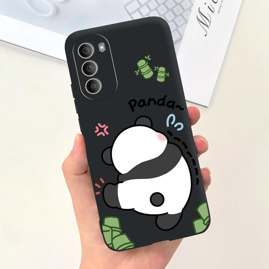 For Motorola Moto G51 G71 5G Case XT2171-2 XT2171-1 XT2169-1 Shockproof Cover Cute Rabbit Flower Phone Cases For Moto G31 Bumper