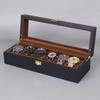 Tanyun Zhiyuan Black Matte 6102 High-End Wooden Watch Storage Box