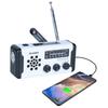 USB Charger Hand Crank Radio SOS Alarm LED Flashlight Emergency Weather Radio  Disaster Prevention