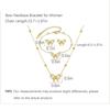 Gold Bow Earrings Necklace Bracelet Trendy Bowknot Ribbon Pearl Choker Necklace Trendy Bow Stuff