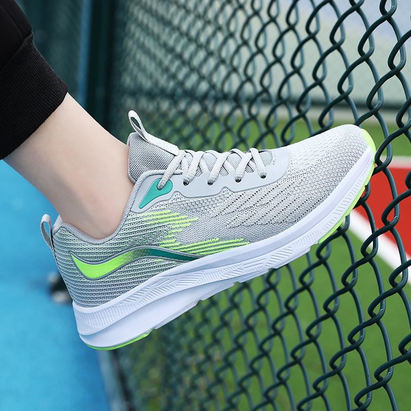 Summer Men S Shoes Sports Shoes Men S 2 Lightweight Shock-Absorbing Running Shoes Mesh Casual Breathable Running Shoes Men 39