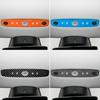 Carbon Fiber For Tesla Model 3 (2023-) / Model Y (2025-) Car Reading Light Panel Trim Sticker Anti Scratch Interior Accessories
