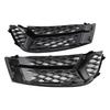 Front Bumper Grill Fog Light Cover Lamp Frame Trim Fit A3 2017-2020