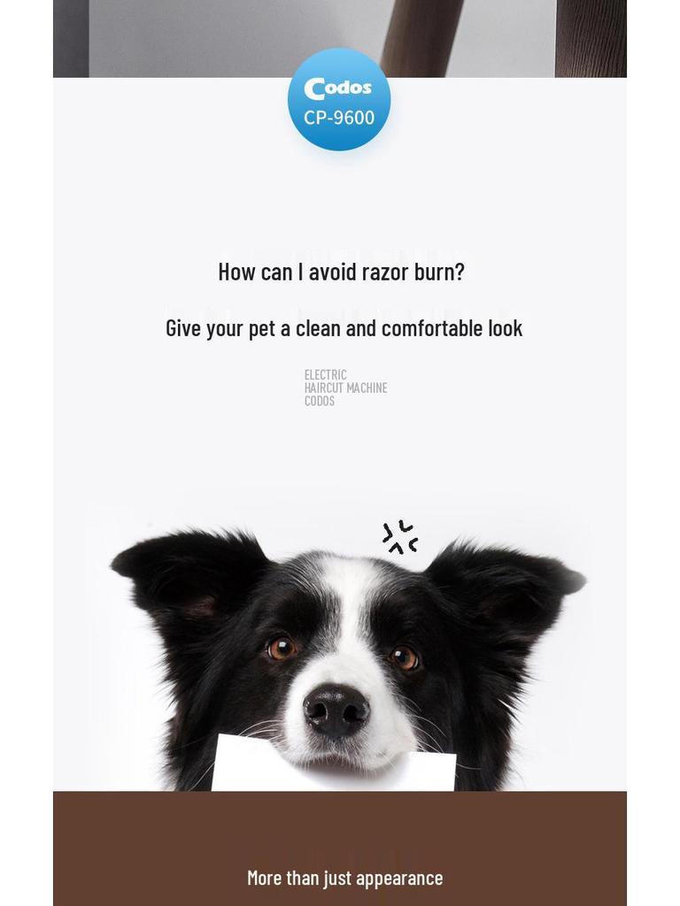 Kodesh CP-9200 Maszynka Elektryczna do Strzyżenia Włosów dla Psów i Zwierząt