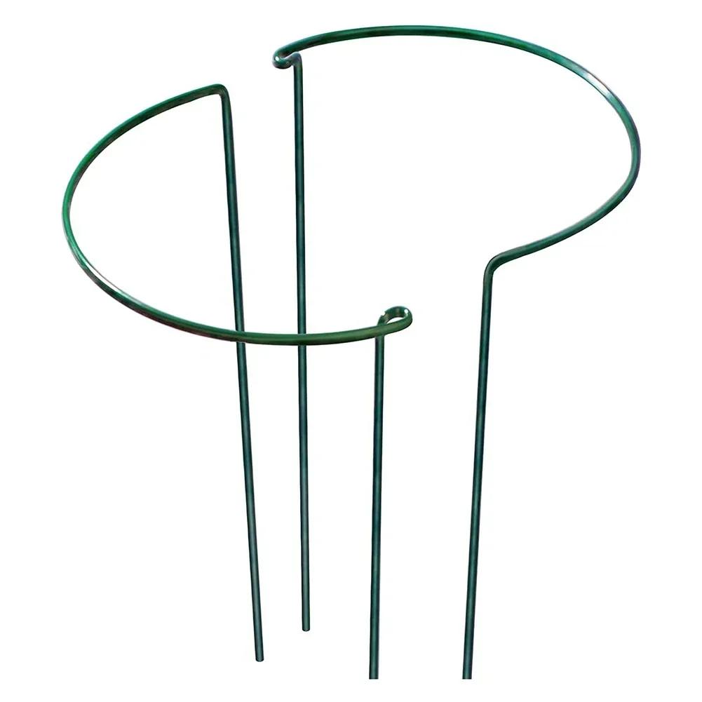 Sturdy Metal Plant Support Stakes For Garden - Keep Flowers And Vegetables Plant Climbing Support Frame Iron Garden Fixed Pole